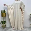 Roupas étnicas Muçulmano Completamente Coberto Abaya Mulheres Primavera Outono Grande Balanço Vestido Longo Dubai Turquia Djelaba Femme Hijab Kaftan Niqab Oração