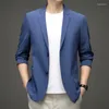 Abiti da uomo eleganti e chic: giacca estiva casual slim fit per uno stile alla moda - Protezione UV sottile