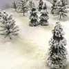 Décorations de Noël fausse décoration de neige artificielle pour les accessoires quotidiens et de vacances Home Office Dorm Mall