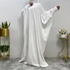 Roupas étnicas Muçulmano Completamente Coberto Abaya Mulheres Primavera Outono Grande Balanço Vestido Longo Dubai Turquia Djelaba Femme Hijab Kaftan Niqab Oração