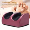 Masseur de pieds Masseur électrique de jambe de pied Thérapie Shiatsu Chauffage infrarouge Rouleau de pétrissage de jambe de mollet Relaxez les muscles profonds Soulagement de la douleur Pied 230826