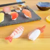 Dzieci bawiące się zabawki do domu grę symulację jedzenia japońską kuchnię mini sushi sushi soss modele kuchenki dekoracje udawane dekoracyjne rekwizyty