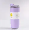 La dernière tasse à café thermos à consommation directe en acier inoxydable de 16,2 oz, de nombreux styles parmi lesquels choisir et n'importe quel logo peut être personnalisé