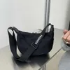 Borse a tracolla Borse Borsa per il tempo libero Borsa a tracolla da donna Autunno/Inverno Nuova tracolla larga ad alta capacità Borsa a tracolla in tessuto di nylon Borsa a tracolla ad alta capacità Tide