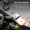 Mini Kameralar Wifi Dash Cam FHD 1080P Video Kaydedici 1920*1080 WiFi Dashcam Araba DVR G-Sensor Kamera Gece Kayıt Pekister Araba Sürüş Kayıt Cihazları 230826