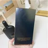 Fragrância de alta qualidade Mulheres Homens Orquídea Negra Perfumes 100ml Eau de Toilette Cheiro de longa duração Cinza Vetiver Perfume Colônia Natural Spray Desodorante