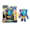 Giocattolo di decompressione Eroe originale di Goojitzu S9 Deep Goo Sea Hydra Double Goo Squidor Tyro 2 in 1 Goo Stretch Toy Horriglow Blast Blazagon Thrash 230826