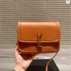 Borsa firmata Borse a tracolla Borse di lusso Moda da donna Borsa a forma di Y Pelle di vitello nera Classica Strisce diagonali Catene trapuntate Doppia patta Borsa a tracolla Novità