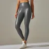 Women's Leggings Women Black Pu Leather Pants High Waist Sexy Trousers Thick Stretch Pantalon Mujer