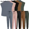 Women's Two Piece Pants Wholesale Women Wear Stylish Scrub Suits Hospital Uniform Suits Solid Color Unisex Operating Uniform Jogger Outdoor Sportswear 230826