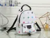 2023 brand New Fashion designer bag classic old flower women backpack shoulder tote bag double strap handbag high quality mini tote designer wallet 889