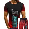 Fatos de Treino Masculino Trivium Orb Camiseta Preta