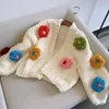 Suéteres de punto para mujer Harajuku Flower Cardigan Suéter Mujer Dulce Lindo Manga larga Crop Knit Sweater Coreano Y2K Streetwear Otoño Invierno Casual Tops 230827