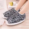 Winter home Frauen warm Unisex Männer Einen Größe Sneakers Lady Innenbaumwäsche Schuhe Frau Haus Boden Schieberegler Ladies Pantoffeln b