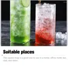 Wine Glasses Home Office El Portable Cup Bar Nightclub Water Juice Beverage Mug Square Cold Drink Milk Cups Gift 60x90mm