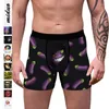 Onderbroeken 3D-geprinte boxers voor heren - Leuk en comfortabel ondergoed voor alle seizoenen, 4 stuks