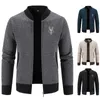 Giacche da uomo Autunno Inverno Maglione lavorato a maglia Giacche Maglione da baseball coreano da uomo Camicetta fredda Streetwear Y2K Felpe Trench maschile 230826