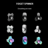 Spinning Top Metal Small Square Fidget Spinner Mini Elf Pure Copper Fingertip Gyro Dekompression Stress Relief Autism Toy Vuxen Child Gift 230826