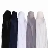 Ethnic Clothing Baseball Head Cap Hijab Solid Chiffon Scarf Shawl Women's Instant Hijabs Pinles Woman's Turban Muslim Fashion Bonnet