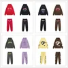 Erkek Hoodies Sweatshirts American Retro Yıldız Mektup Baskılı Hoodies Erkekler ve Kadınlar Y2K Street Giyim Sokak Moda Hip Hop Gotik Punk Stil Gloos Hoodies 230827