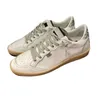 Designer Woman Acien Platform Shoe Goldenee GooseitySe Sneaker Par Lågskuren gammal stil lyxig herrskor Vintage Låg Sneaks Jumbo spets vadderad storlek 35-46