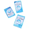 Toiletbrilhoezen 50 stuks kussen draagbare wegwerpbeschermer individueel verpakt waterdicht voor winkelcentra//kantoor