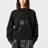 23AW Women Designer Sweatshirt Fashion Sweater Cotton Hoodies New isabels marants Letter Flocking Print Triangle Neck Women Casual Long Sleeve Fashion Top