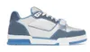 Tasarımcı Sneakers Erkek Trainer ayakkabıları Maxi yeşil beyaz mavi turuncu klasik vintage platform eğitmenleri denim monogramlar kauçuk tuval deri spor spor ayakkabı boyutu 4-12
