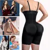 Women's Shapers Women's Underwear Double High Compression Hourglass Girdle Waist Trainer Butt Lifter Post-operative Shorts Fajas Colombianas 230827