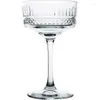 Vinglas Europeiska Syle Portrait Wide Mouthed Champagne Goblet Home Dessert Cup Creative Cocktail