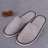 Slippers Simple Fashion Unisex El Travel Spa Портативные мужчины удобно домашнее расположение.