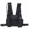 Men's Vests Tactical Vest Military Outdoor Radio Harness Walkie-talkie Hand Vest Chest Rig Pack Pouch Rescue Security Duty Nylon Chest Bag 230827