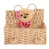 Storage Baskets Weave Basket Desktop Box Toy Sundries Cosmetic Underware Organizer Office Stationery