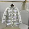 coats ubrania dla dzieci ubrania dziecięce projekt designerka girl chłopcy ubranie luksus 95% biały laser laserowy Kolorowa długą kurtkę wielokolorową kolorowy wiatroodporny wodoodporność