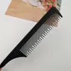 Hair Brushes Professional Tail Comb Salon Cut Styling Stainless Steel Spiked Care Tool 230826