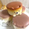 減圧おもちゃチーズ子犬ケーキスローライジングスクイーズおもちゃクリエイティブアニマルパンスクイーズフードPUソフトアンチ不安フィジェットストレスリリーフおもちゃ230826