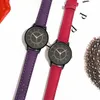 Armbanduhren 2023 Damen Quarzuhr Freizeit Mode Frosted Ledergürtel Geschenk Uhr Drop