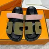 Designer Sandaler Platform Slides Women Sandale Men tofflor Skor Botten päls Flopp