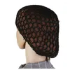 Wristwatches 3X Women Soft Rayon Snood Hair Net Crochet Cap Black