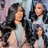 30 40 Inch Body Wave Lace Front Wig Full Lace Human Hair Wig for Women Pre Plucked 13x4 13x6 Hd 360 Loose Wave Lace Frontal Wig