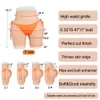 Forme mammaire Silicone Fesses Artificielles Hanche Shaper Culotte Rembourrée Silicone Fesses Coussinets Sous-Vêtements Femme Africaine Plus Taille Forme Porter 230826