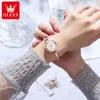 Armbandsur JSDUN Fashion Armband Watch for Women Ultra Thin 8mm Luxury Quartz armbandsur Diamond Dial Top Brand Watches Gifts Lady