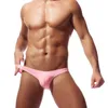 Underpants 5pcs Sexy Men's Briefs Soft Breathable Silk Underwear Hips Up Transparent Jockstrap Colorful Undies Cueca E043 230826