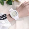 Montres-bracelets Simple marque montre à Quartz bracelet en Silicone femme étudiant décontracté mode montre-bracelet Reloj De Mujer Drop