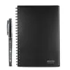 Notepads A6 Reusable Erasable Notebook black notebook Microwave Wave Cloud Erase Notepad Note Pad Lined With Pen save paper 230826