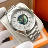 Omeg zegarek luksusowa nowa marka klasyczna seria Earth Mens Mechanical Automatyczne zegarki 42 mm Business Wristwatch ze stali nierdzewnej Wodoodporna hurtowa wysyłka bezpłatna wysyłka