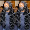 360 Body Wave Spets Front Human Hair Wig 30 36 Inch Brasilian Remy Hair Loose Water Wavy 13x4 13x6 Spets Frontal peruker för kvinnor