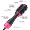 Fers à friser Brosse à air multifonction Sèche-cheveux Lisseur Bigoudi Peigne One Step Salon professionnel Styler et Volumizer Ion Blow 230826