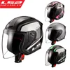 Motorcycle Helmets Men Half Helmet Street Racing LS2 OF608 Dirt Bike Safety Capacete De Moto Masculino