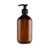 Vloeibare zeepdispenser Praktisch 500 ml fles Vakmanschap Kunststof Hervulbaar voor shampoolotion